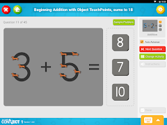 TouchMath Connect 1 스크린샷 2