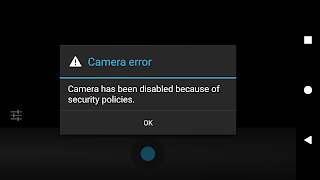 7 Schermata Camera Lock