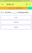 Deutsch Lernen Übungen A1 A2 截图 1