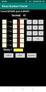 Binary Numbers Tutorial imagem de tela 1