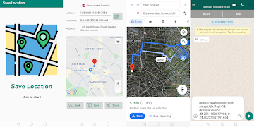 Save Location Map постер