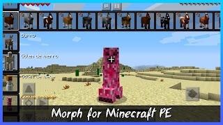Morph Mod for Minecraft PE ảnh chụp màn hình 5