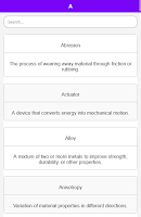 Mechanical Engineer Dictionary captura de pantalla 1