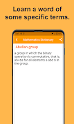 Mathematics Dictionary скриншот 4