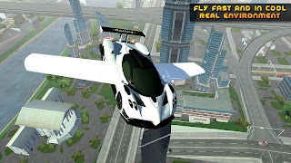Flying Car Game driving screenshot 5