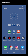 Origin Clock Wallpaper and Wid اسکرین شاٹ 5