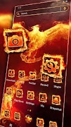 2 Schermata Fire Phoenix Theme