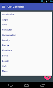 Unit Converter ảnh chụp màn hình 2