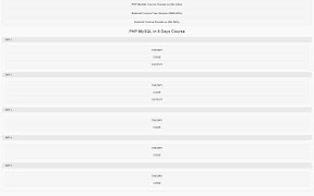 Special PHP MySQL Tutorial Screenshot 6