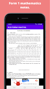 Maths Klb: Form 1 - 4 Notes. स्क्रीनशॉट 4