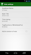 WriteNote screenshot 4