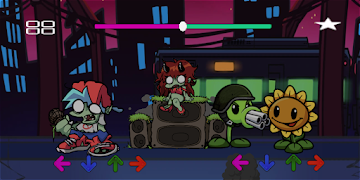 2 Schermata Plants vs Rappers FNF Mod