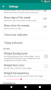 Calendar Countdown List Widget скриншот 3