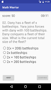 Math Warrior 截图 3