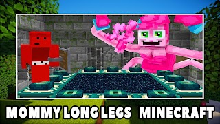 3 Schermata Mommy Long Legs Mod Minecraft