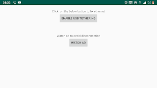 برنامه‌نما Androidx86 USB Tethering tool  عکس از صفحه