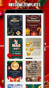 Christmas Invitation Cards screenshot 5