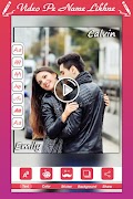 Video Par Name Likhe : Video Editor الملصق