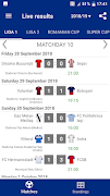 Live Scores Superliga Romania captura de pantalla 2