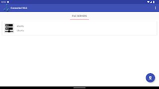 برنامه‌نما Connected NAS Client عکس از صفحه