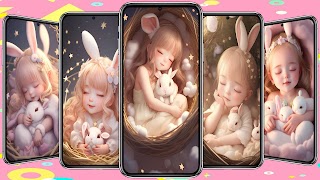 5 Schermata Cute Rabbit Wallpapers