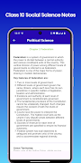 Class 10 Social Science Notes تصوير الشاشة 6