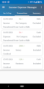 Income Expense Manager スクリーンショット 1