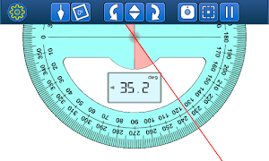 برنامه‌نما Protractor Tool - Transportado عکس از صفحه