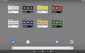 Widget Jam Dunia + syot layar 5