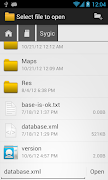 3 Schermata OI File Manager