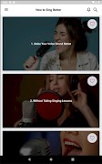 4 Schermata How to Sing Better (Voice Training)