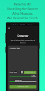 AI Detector, Chat & Humanizer Ekran Görüntüsü 1