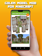 Golem Model Mod for Minecraft ภาพหน้าจอ 1