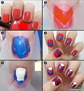 DIY Nail Wzory Tutorial plakat