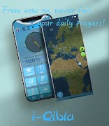 Qibla Direction Compass القبلة 포스터