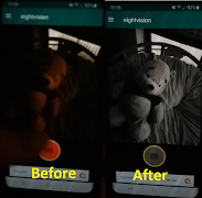 Long Exposure Video Camera: Night vision simulator screenshot 1