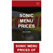 Sonic Menu постер