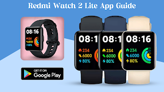 Redmi Watch 2 Lite App Guide 海報