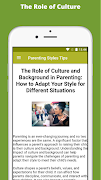 Parenting Styles Tips Ekran Görüntüsü 7