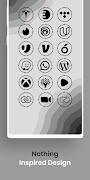 Nothing (1) Black - Icon Pack Screenshot 3