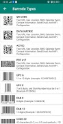 Barcode Scanner & Generator تصوير الشاشة 2