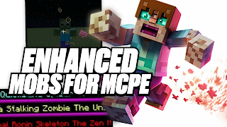 500 Mobs Mod for Minecraft PE Affiche