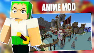 One Piece Mod For Minecraft PE تصوير الشاشة 1
