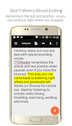TTSReader Pro - Text To Speech ภาพหน้าจอ 3