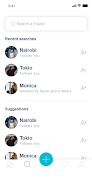 3 Schermata Social App