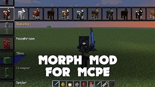Morph Mod for Minecraft PE ポスター