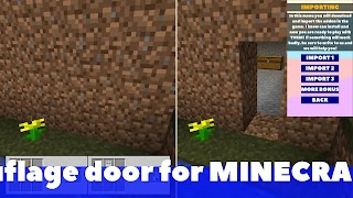 Camuflage Door Mod Minecraft screenshot 5