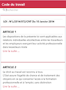 Code travail guinéen ảnh chụp màn hình 1