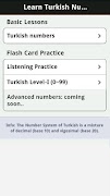 Turkish Numbers & Counting تصوير الشاشة 1