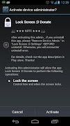 Lock Screen App - Donation ảnh chụp màn hình 6
